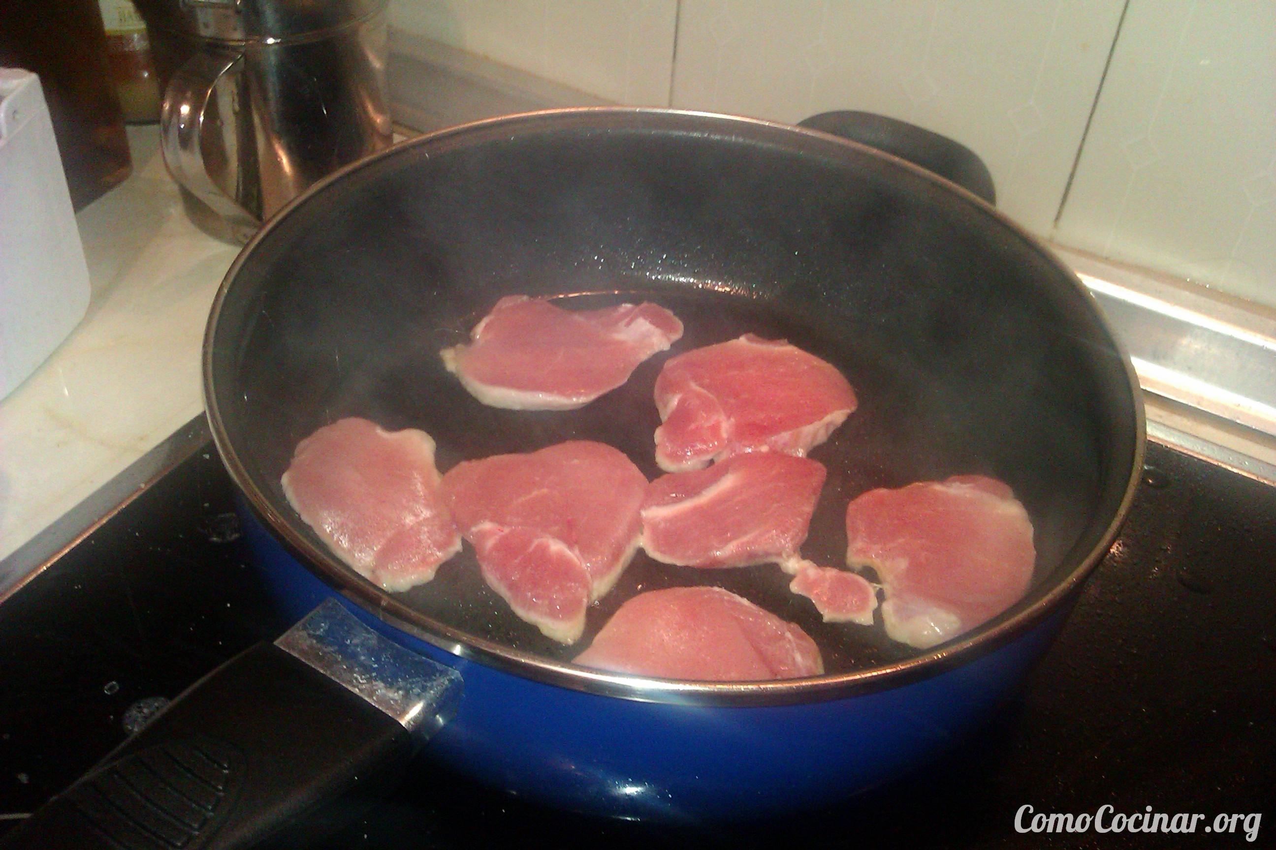 aso a paso solomillo a la pimienta verde