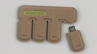 GIGS.2.GO :: memoria USB de papel GIGS.2.GO :: memoria USB de papel