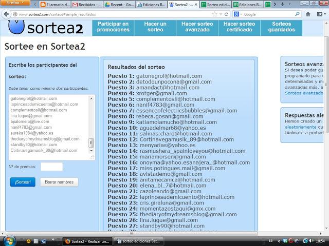 Resultado Sorteo Ediciones B