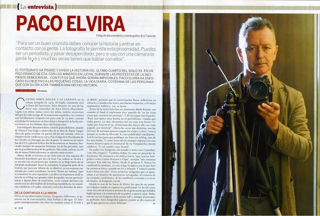 BARCELONA...HOMENAJE PÓSTUMO AL GRAN FOTÓGRAFO PACO ELVIRA...3-04-2013...