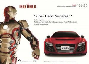 Imágenes de Iron Man 3 sacadas de la novela junior y dos anuncios de Audi y @FindAnyFilm Audi en Iron Man 3
