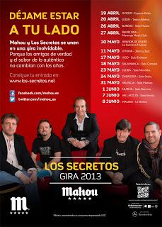 Los Secretos emprenden una gira primaveral por salas