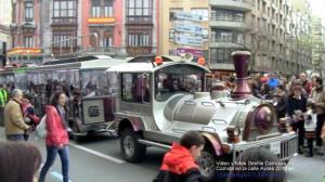 Desfile Carrozas Comida en la calle Aviles 2013, Video y fotos