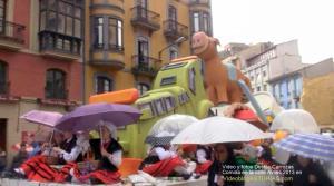 Desfile Carrozas Comida en la calle Aviles 2013, Video y fotos