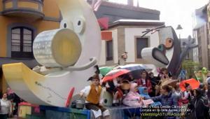 Desfile Carrozas Comida en la calle Aviles 2013, Video y fotos