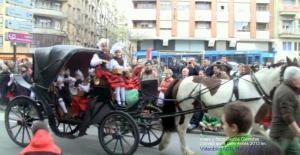 Desfile Carrozas Comida en la calle Aviles 2013, Video y fotos