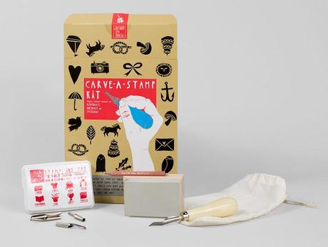 Haz tus propios sellos: Carve-a-stamp Kit