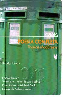 Poesía completa, de Thomas MacGreevy