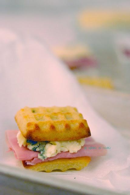 mini gofres... salados!