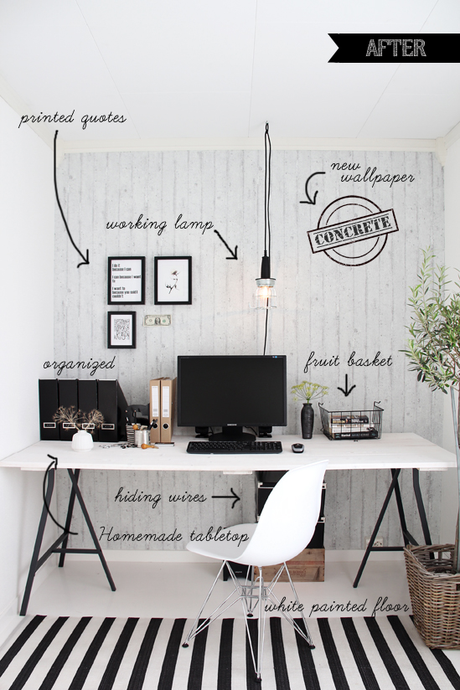 Noir...color para tu zona de trabajo