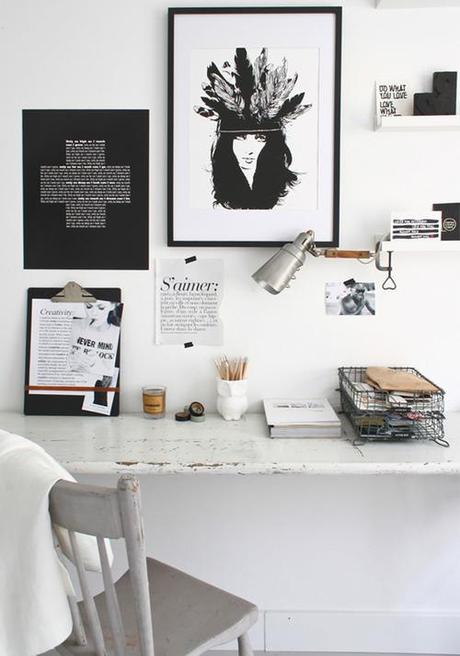 Noir...color para tu zona de trabajo