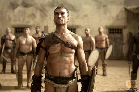 Spartacus, sangre y arena, el entrenamiento