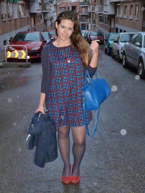 Vestido azul de Dolores Promesas (Si, ¡otro más!)