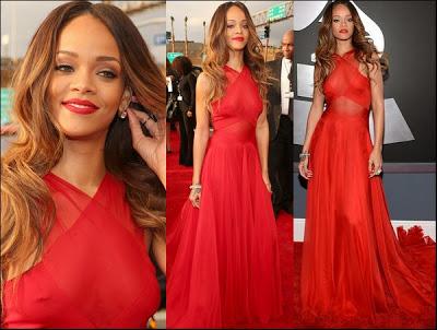 LOOK. Inspirado en Rihanna (premios Grammy '13)