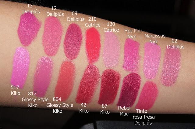 RESEÑA. Mis labiales rosas.