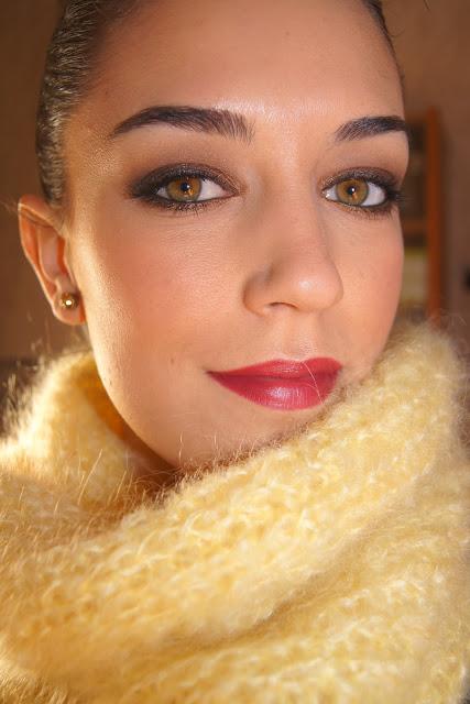 LOOK. Ahumado chocolate con Long Lasting 04 de Kiko.