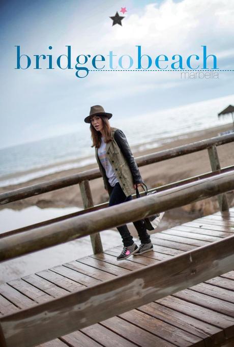 bridge to beach