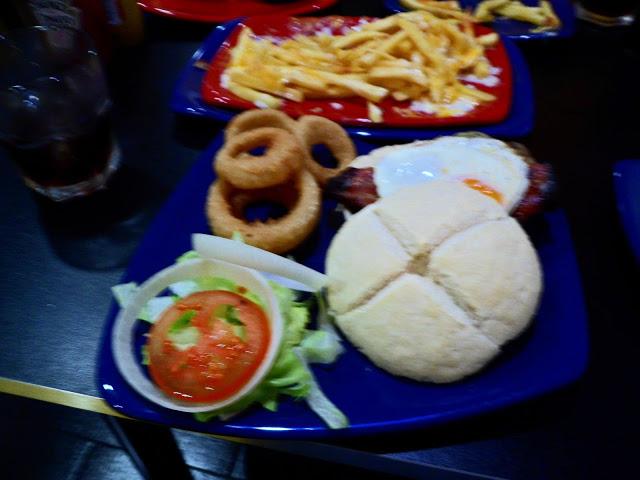 American food in Sevilla