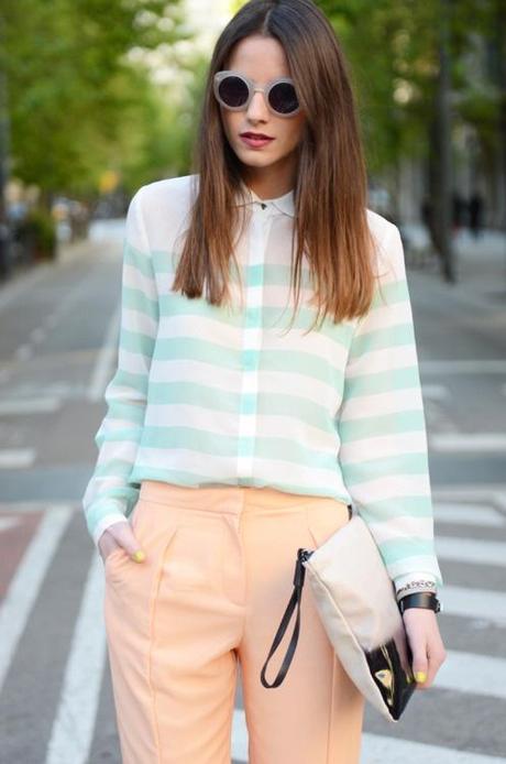 Street style: Tonos pastel