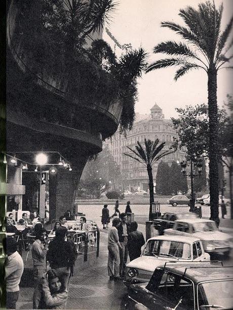 BARCELONA...RESTAURANT-TERRAZA...LA OCA, YA DESAPARECIDA, (1969-2007)...3-04-2013...