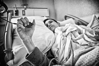 fotografia lucha de esposa contra el cáncer hasta la muerte