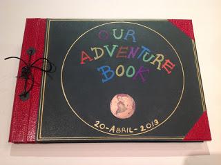 Our Adventure Book, libro de firmas para Boda