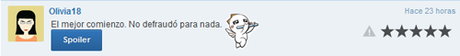 Había una vez... un spoiler