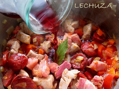 GUISO MONTAÑES DE CHORIZO (1)