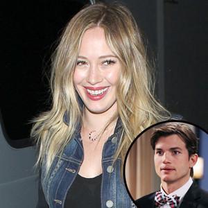 Hilary Duff será pareja de Ashton Kutcher en Two and a Half Men Hilary Duff será pareja de Ashton Kutcher en Two and a Half Men