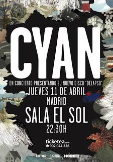 Discos, música y reflexiones cubrirá el concierto en Madrid de Cyan (11-04-2013)