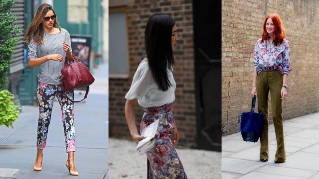 STREET STYLE + COLLAGE :FLORAL ¿COMO COMBINAR?