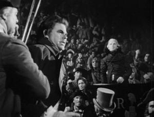 Richard Basehart como Robespierre en El reinado del terror (1948)