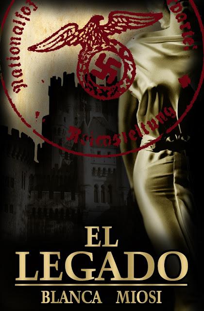 Nueva portada de mi novela EL LEGADO