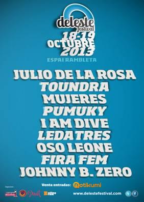 Julio de la Rosa y Ledatres Se Suman Al Deleste Festival 2013