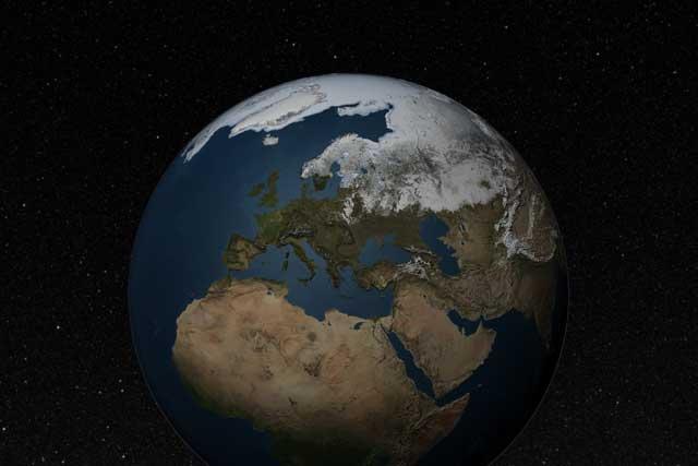 máximo de hielo marino del Ártico marzo de 2012