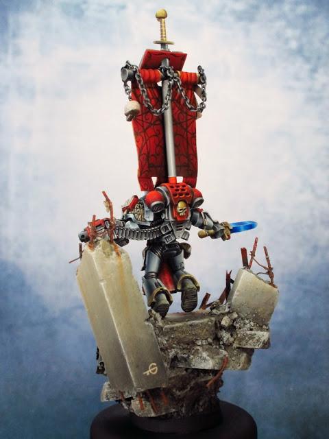 Thor-Modelling Studio: Grey Knights - Justicar Jedidiah (Finished)