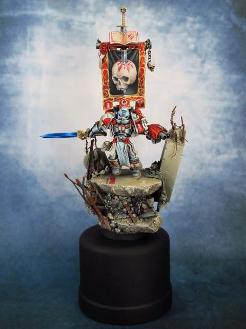 Thor-Modelling Studio: Grey Knights - Justicar Jedidiah (Finished)