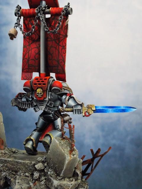 Thor-Modelling Studio: Grey Knights - Justicar Jedidiah (Finished)