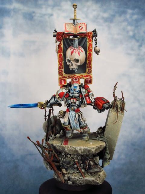 Thor-Modelling Studio: Grey Knights - Justicar Jedidiah (Finished)