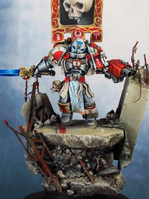 Thor-Modelling Studio: Grey Knights - Justicar Jedidiah (Finished)