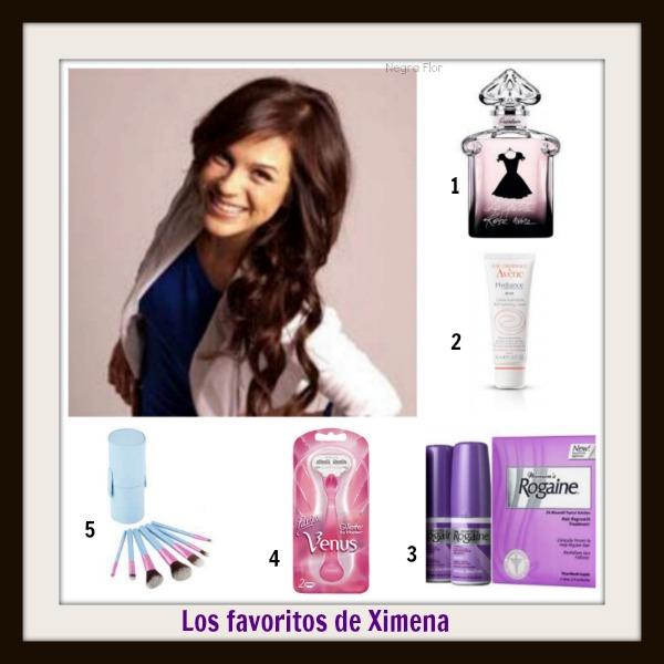 Ximena y sus cosméticos favoritos