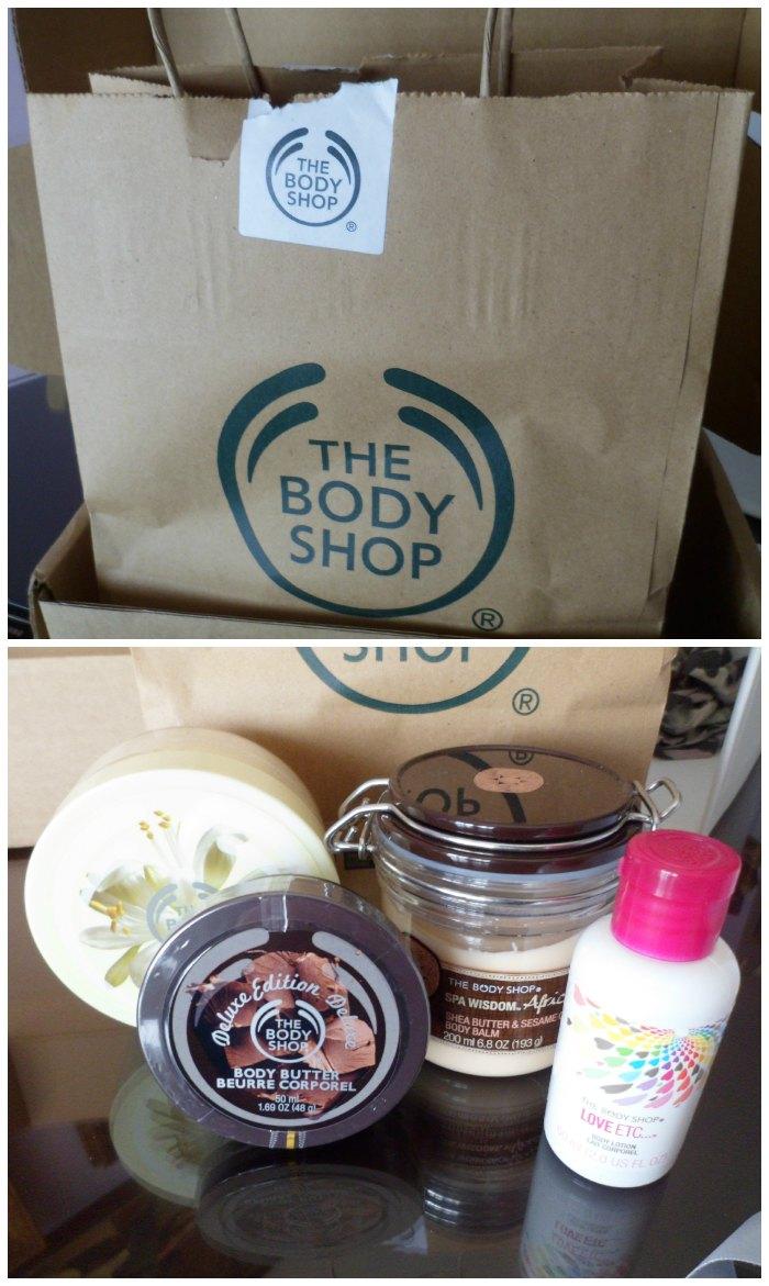 Mis últimas compras en The Body Shop