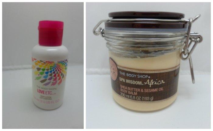 Mis últimas compras en The Body Shop