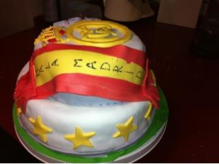 Tarta Real Madrid