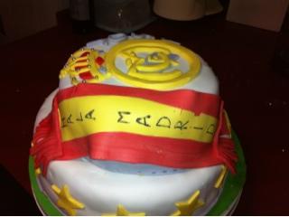 Tarta Real Madrid