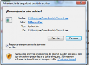 Torrent con Utorrent y 4 páginas en español sin registros