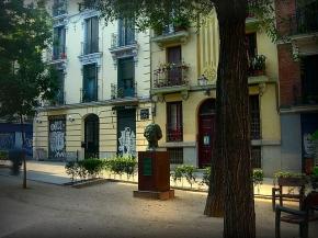 Plaza de los Guardias de Corps, en Madrid