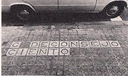 BARCELONA...1ª, PARTE...Y LA CENSURA FRANQUISTA , SOBRE EL NOMBRE DE  LAS CALLES DE BARCELONA...4-04-2013...