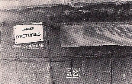 BARCELONA...1ª, PARTE...Y LA CENSURA FRANQUISTA , SOBRE EL NOMBRE DE  LAS CALLES DE BARCELONA...4-04-2013...