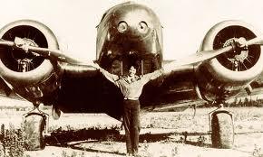 El último vuelo de Amelia Earhard.